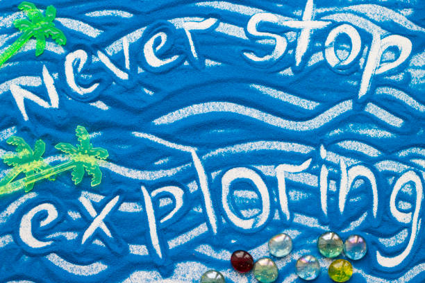 istock Inscription on a colorful sand 915297232