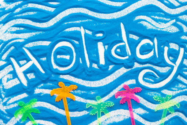 istock Inscription on a colorful sand 915300144