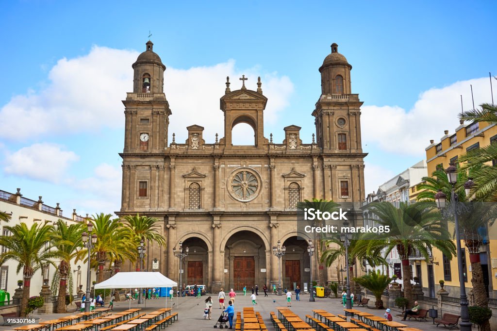 Chiesa Di Santa Anna Las Palmas A Gran Canaria In Spagna - Fotografie stock e altre immagini di Gran Canaria - iStock