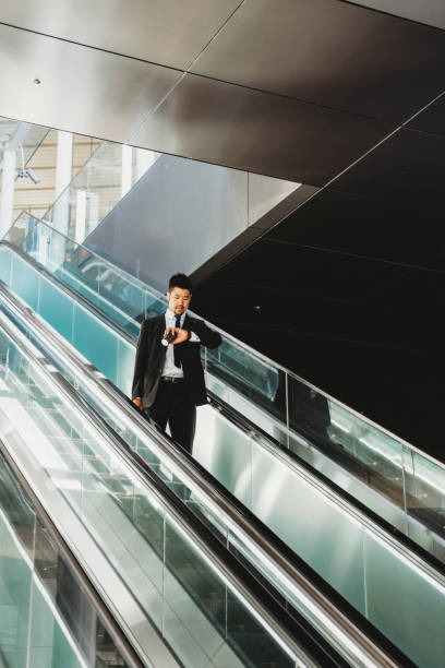 istock Businessman Checking Emails With Smart Watch 915307176