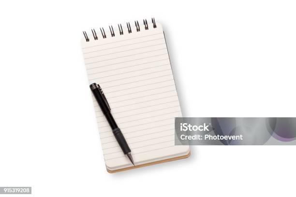 Shopping List Stock Photo - Download Image Now - Note Pad, Pen, Cut Out