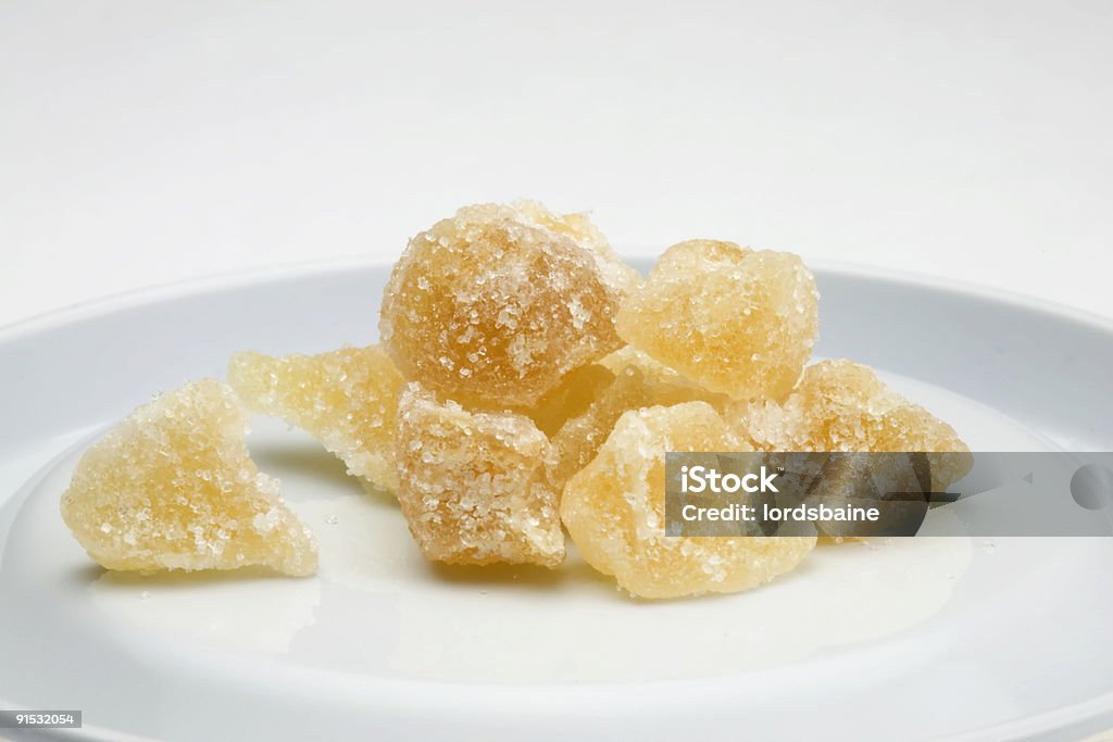 Crystal Ginger  Candied Fruit Stock Photo