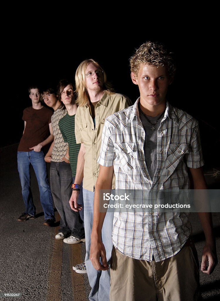 teen rock band  Teenager Stock Photo