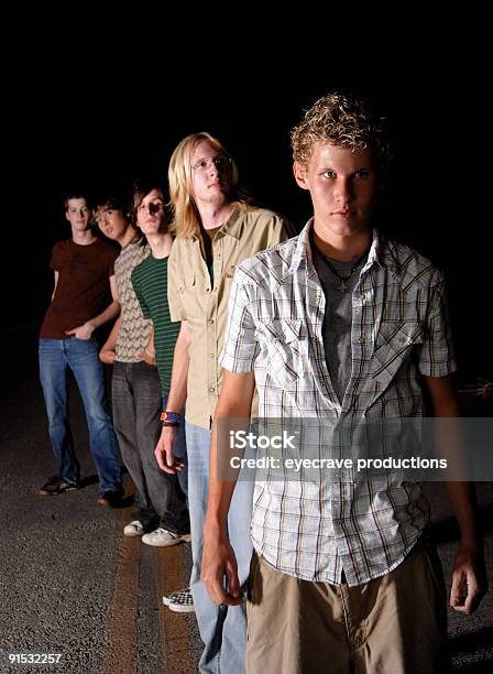 Teen Rock Band Stock Photo - Download Image Now - Teenager, Child, Group Of People