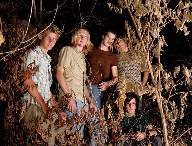 istock teen rock band in hiding 91532266