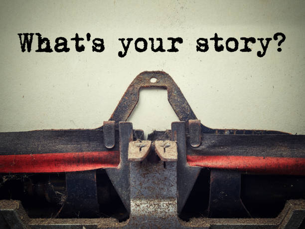 istock What's your story vintage typewriter closeup 915338794