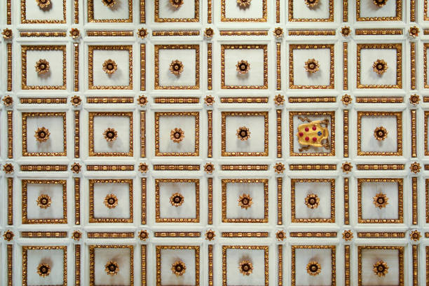 istock Renaissance ceiling in Florance in Italy. 915343496