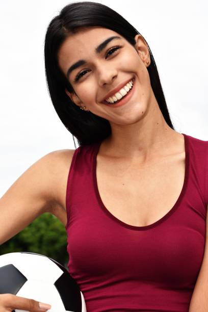 istock Smiling Minority Female Athlete 915362612