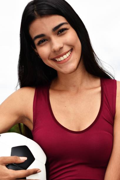 istock Smiling Diverse Female Soccer Player 915362624