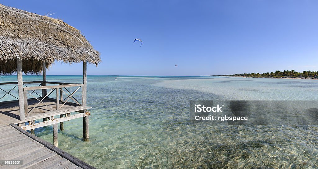 Tropical paradise beach  Cuba Stock Photo