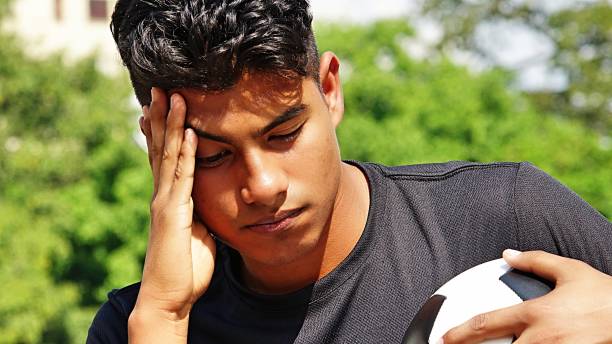 istock Depressed Sporty Person 915366858