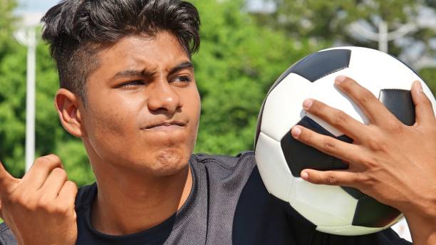 istock Male Soccer Player Under Stress 915371454