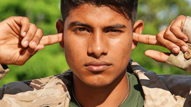 istock Quiet Male Soldier 915372314