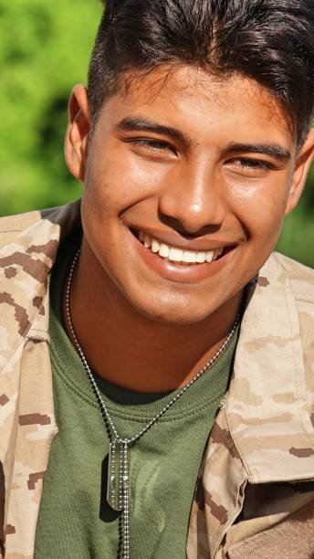 istock Smiling Diverse Male Soldier 915372394