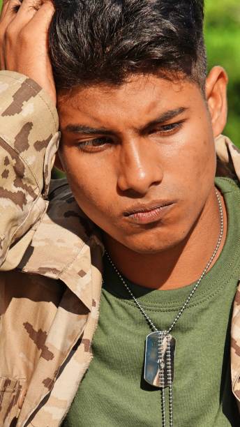 istock Unhappy Enlisted Male Soldier 915372544