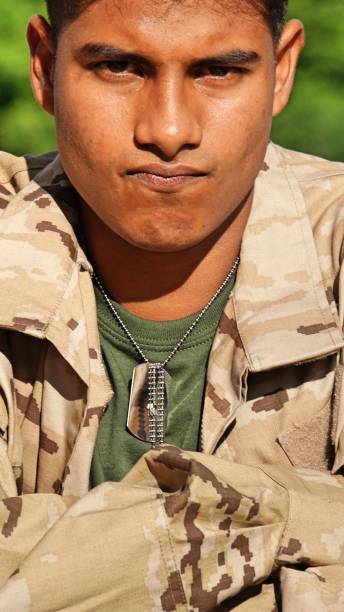 istock Angry Male Soldier 915372636