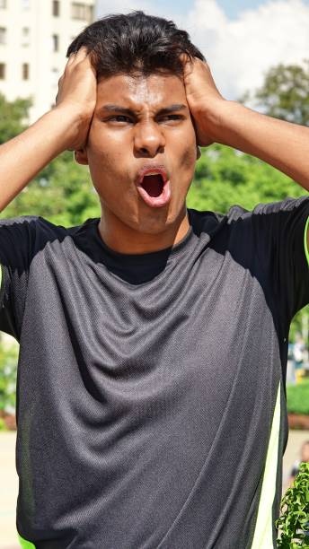 istock Stressed Teen Male 915380974