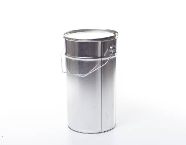 istock One Gallon Paint Bucket with Copy Space Isolated on White Background. 915400080