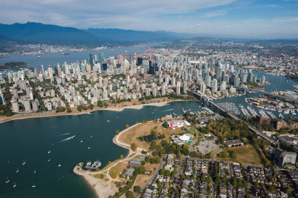 istock Aerial image of downtown Vancouver, Canada 915402544