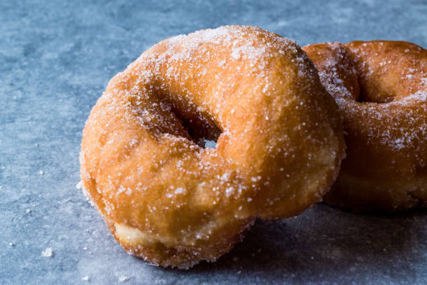 istock Homemade Sugared Donuts Ready to Eat 915414106