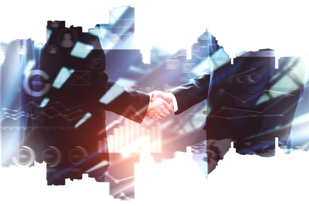 istock Teamwork, finance and partnership concept 915442266