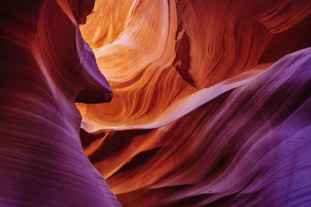 istock Glowing Sandstone Curves at Antelope Canyon 915447512