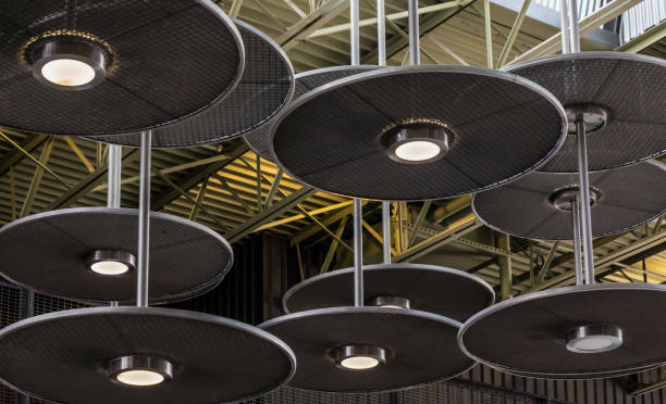 istock Indoor Industrial Lighting 915448560