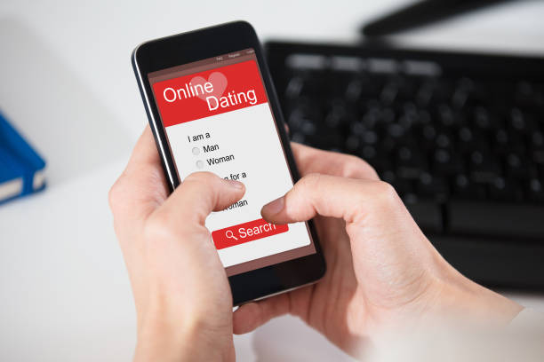 istock Person Doing Online Dating On Smart Phone 915451788