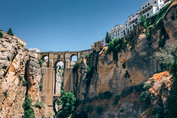 istock Old stone Bridge at Ronda, Spain 915454236