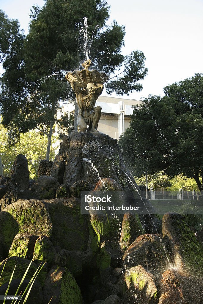 Река Бог Fountain - Стоковые фото Гора Фицрой роялти-фри