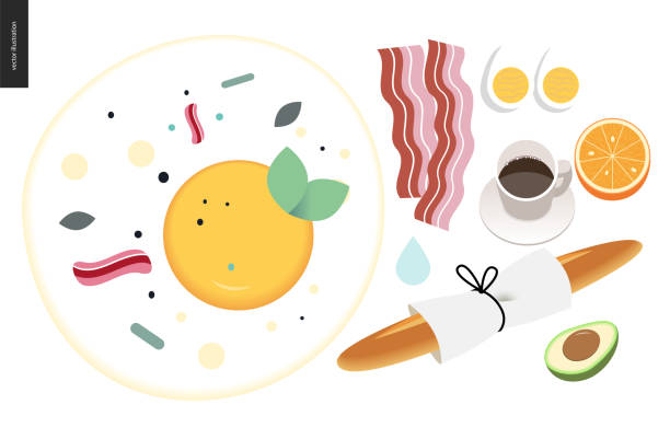 Spring Breakfast Vector 260+ Early Spring Vegetables Stock Illustrations, Royalty-Free Vector ...