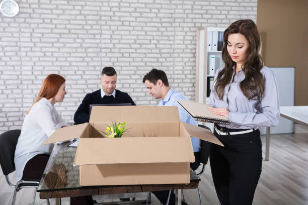 istock Fired Employee With Belongings 915458574