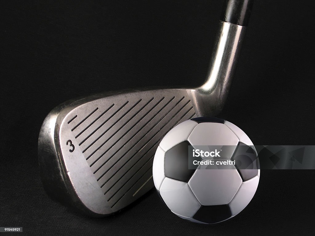 Soccer Club  Golf Club Stock Photo