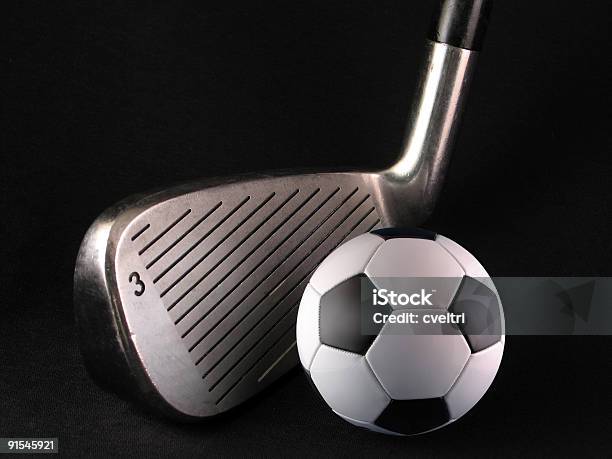 Soccer Club Stock Photo - Download Image Now - Golf Club, Soccer, Soccer Ball