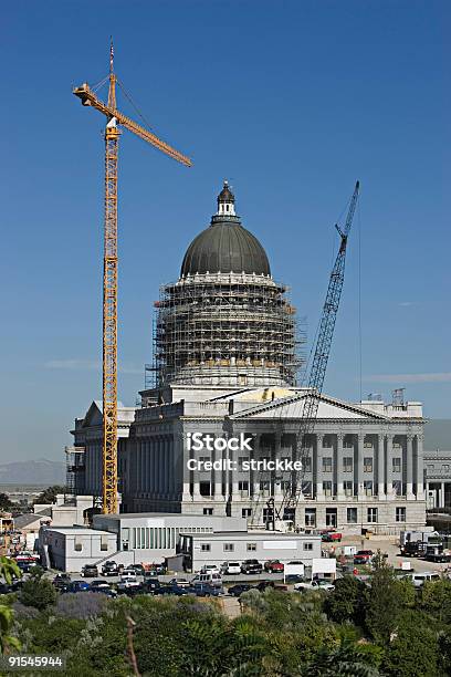 Rennovating Gobierno Wsa Foto de stock y más banco de imágenes de Terremoto - Terremoto, Salt Lake City, Utah