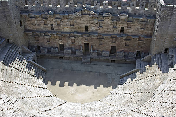 Antique Aspendos theatre in Antalya, Turkey.
