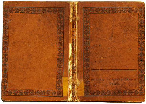 istock Old vintage book cover 91545971