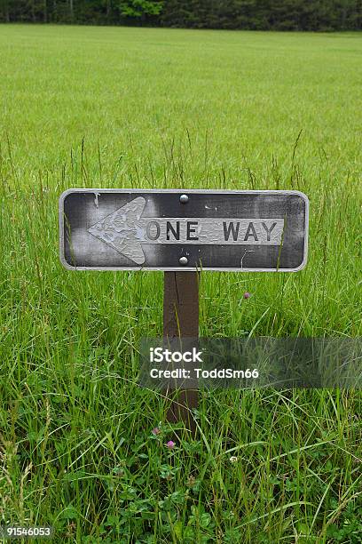 Senso Unico - Fotografie stock e altre immagini di Ambientazione esterna - Ambientazione esterna, Cades Cove, Composizione verticale