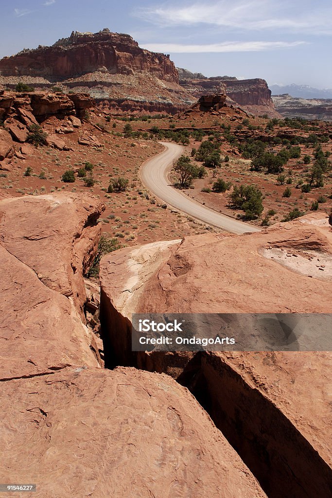 Camino del Desierto - Foto de stock de Acantilado libre de derechos