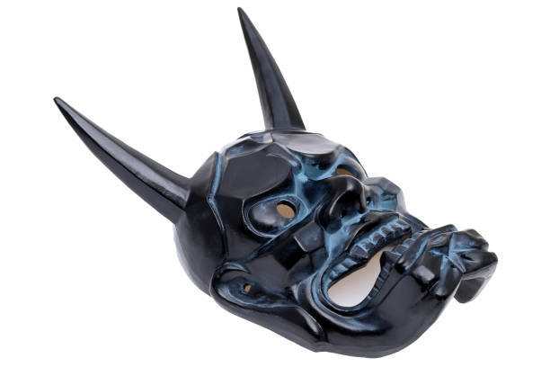 istock Traditional japanese demon mask 915473370