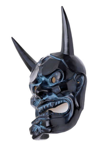 istock Traditional japanese demon mask 915473374