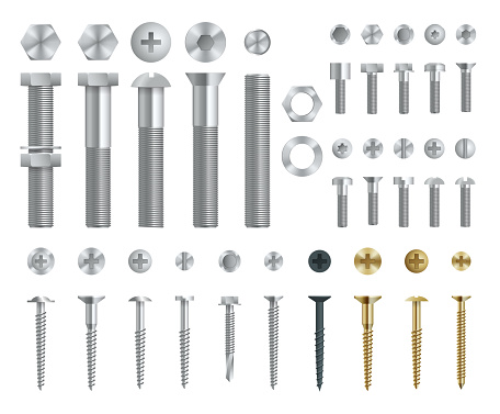 Vis et fixations industrielles pour le bâtiment et l'industrie