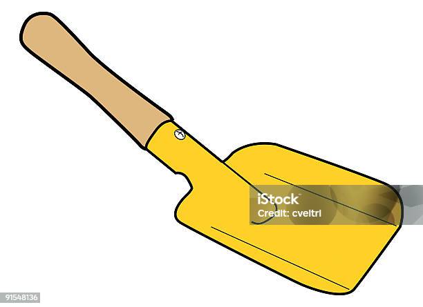 Small Shovel Stock Illustration - Download Image Now - Clip Art, Color Image, Computer Graphic