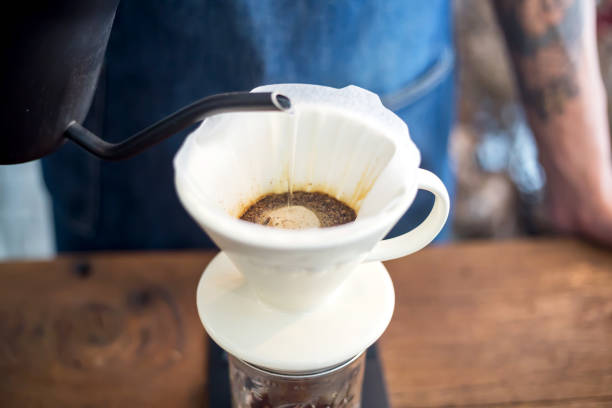 istock Barista hands to make art coffee 915483642