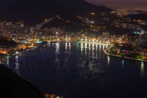istock Night view of Botafogo Cove 915491040