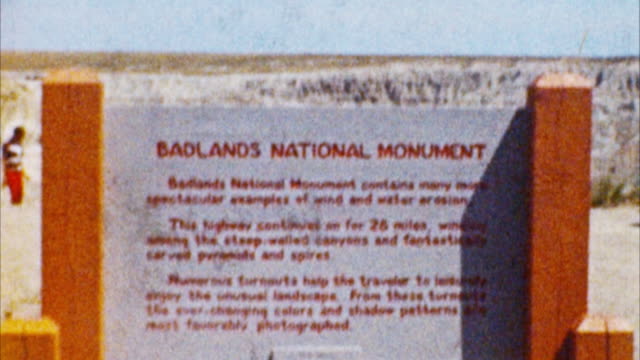 Badlands Park, South Dakota (Archival 1950s)