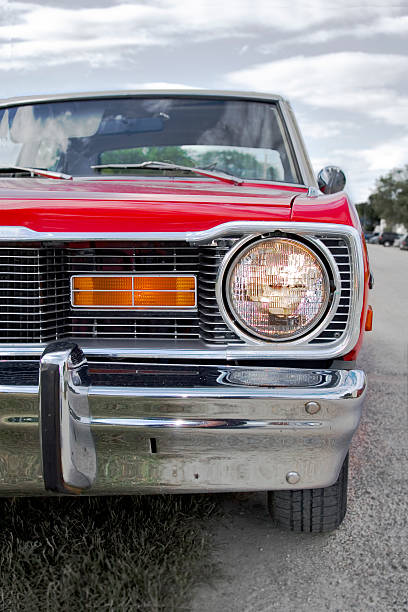 istock Vintage American car Red Dodge Dart 91551926
