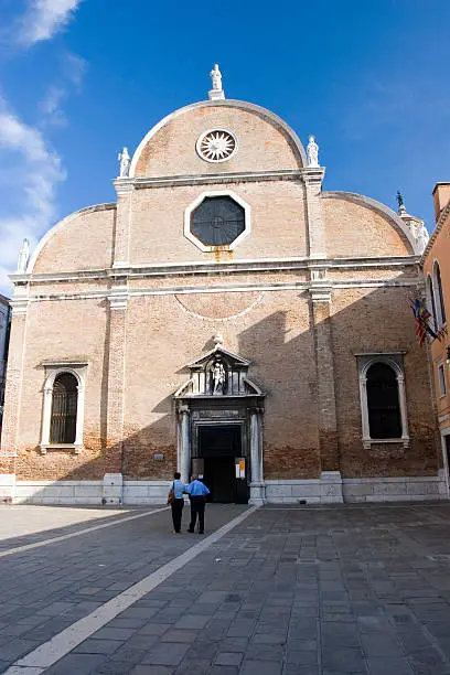 Carmini church, Venice, Italy.