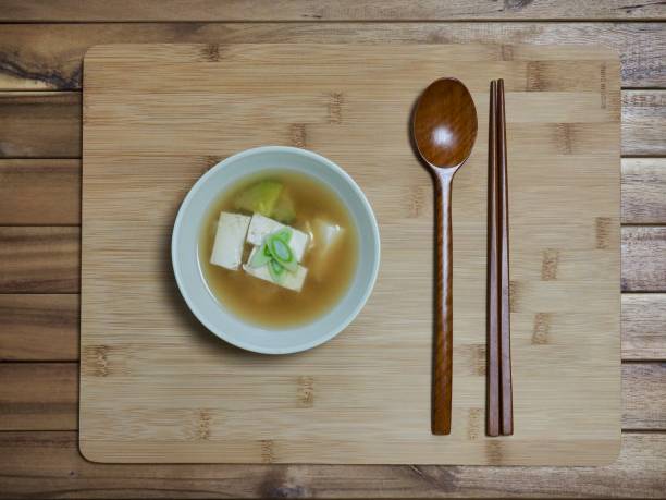 istock Asian food  Soybean Paste Stew ,miso soup 915521258