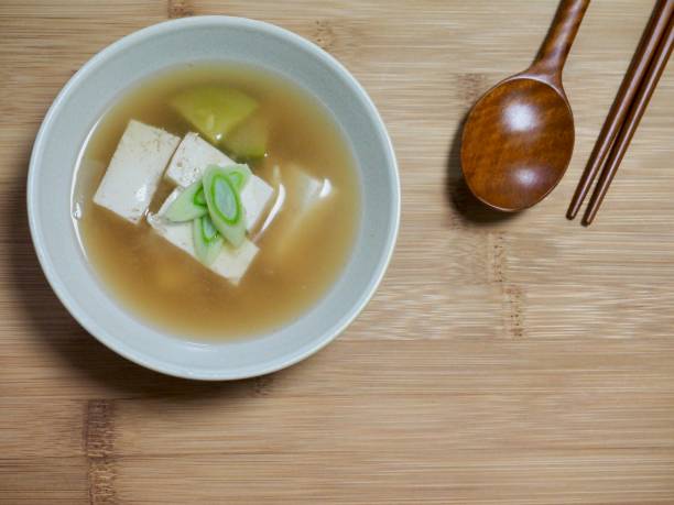istock Asian food  Soybean Paste Stew ,miso soup 915521286